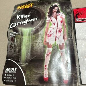 Halloween zombie nurse costume